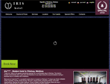 Tablet Screenshot of hoteliris.md